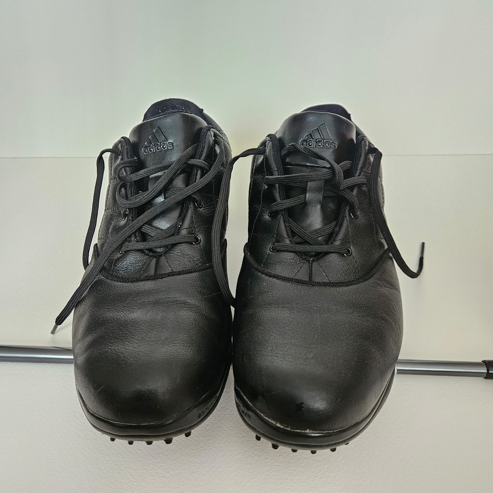 🏌‍♀️Adidas Traxion Black Quilted Golf Shoes - Picture 5 of 13